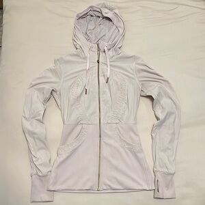 Lululemon Dance Studio Light Pink Zip-Up Hoodie Jacket